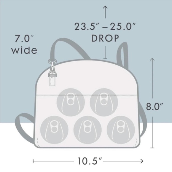 Corkcicle lunch box Adair crossbody - Picture 4 of 8